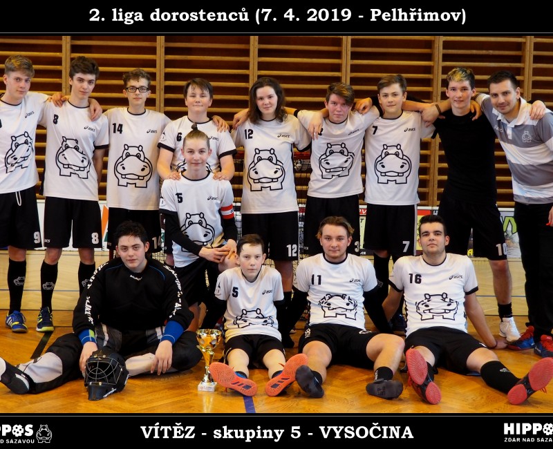 Hippos Benjamins vítěz 2. dorostenecké ligy! / 19-04-07-2.dorci-vitezove.JPG