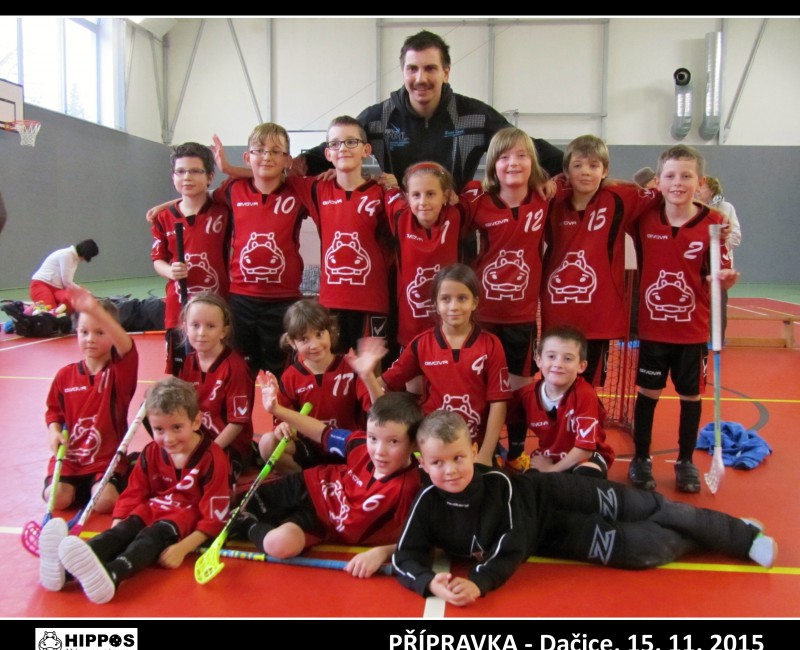 Přípravka vybojovala v Dačicích 1. a 4. místo / Přípravka_2015-11-15_Dačice1.JPG